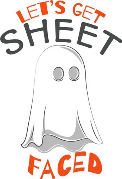 Picture of Lets Get Sheet Faced SVG File