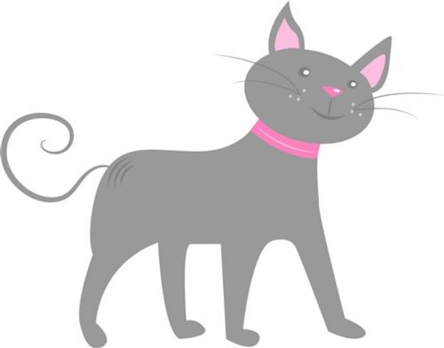 Picture of Gray Cat SVG File