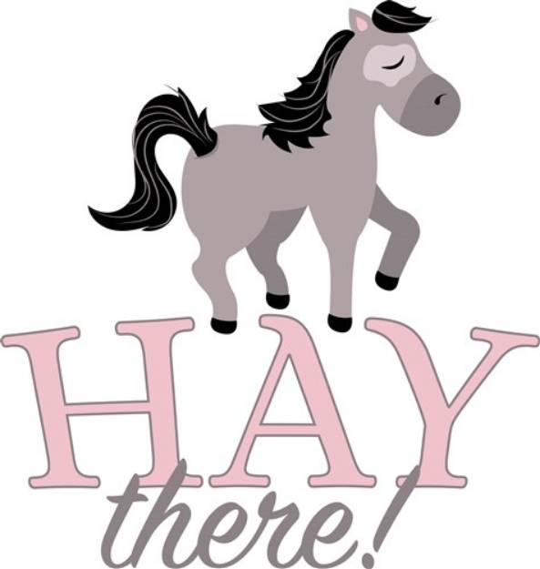 Picture of Hay There! SVG File