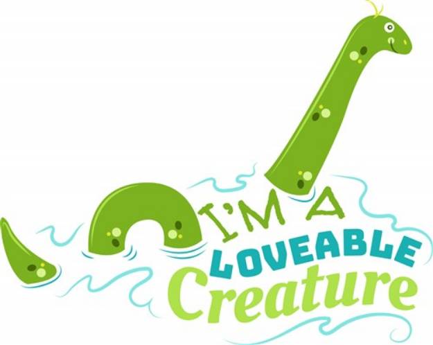 Picture of Im A Loveable Creature SVG File