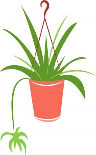 Picture of Hanging Plant SVG File