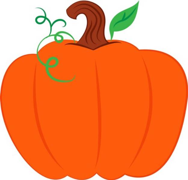 Picture of Fall Pumpkin SVG File