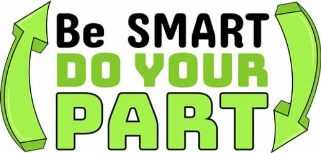 Picture of Be Smart Do Your Part SVG File
