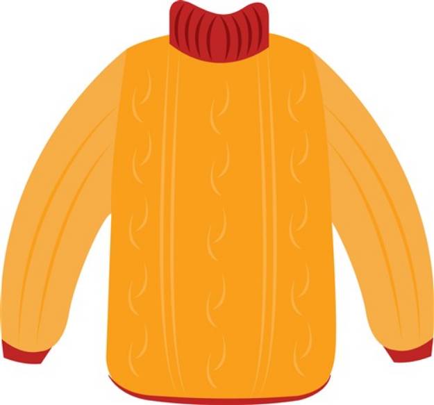 Picture of Warm Sweater SVG File