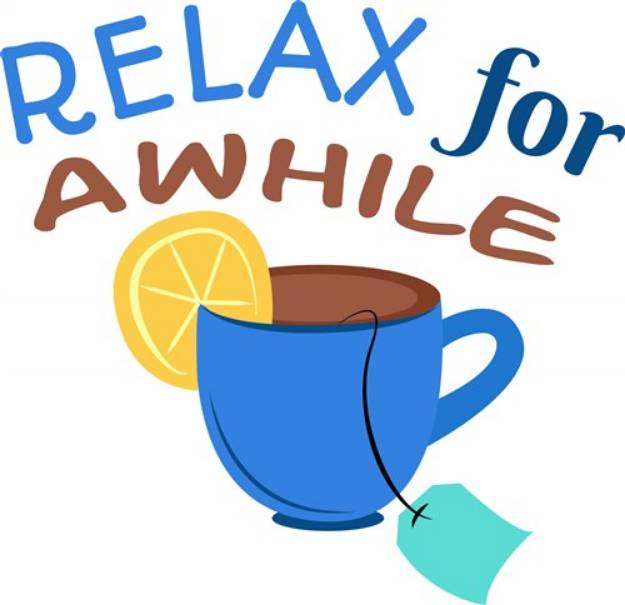 Picture of Relax For Awhile SVG File