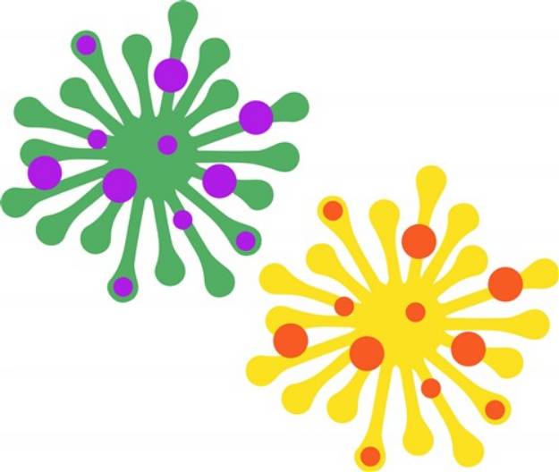 Picture of Virus & Germs SVG File