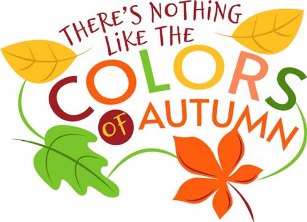 Picture of The Colors Of Autumn SVG File