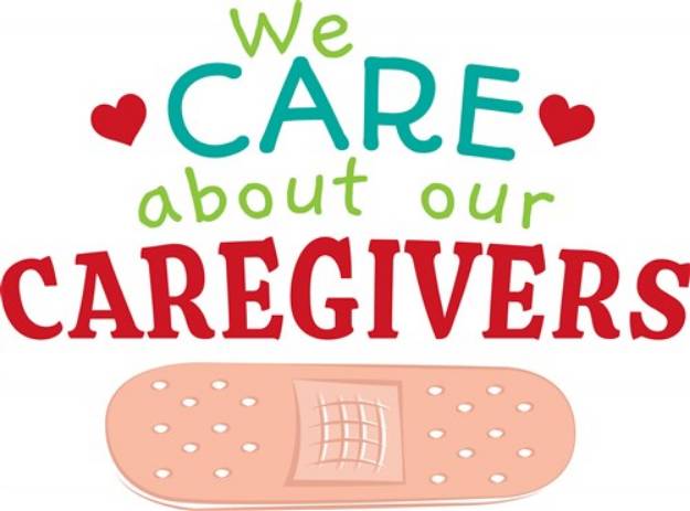 Picture of Care About Our Caregivers SVG File