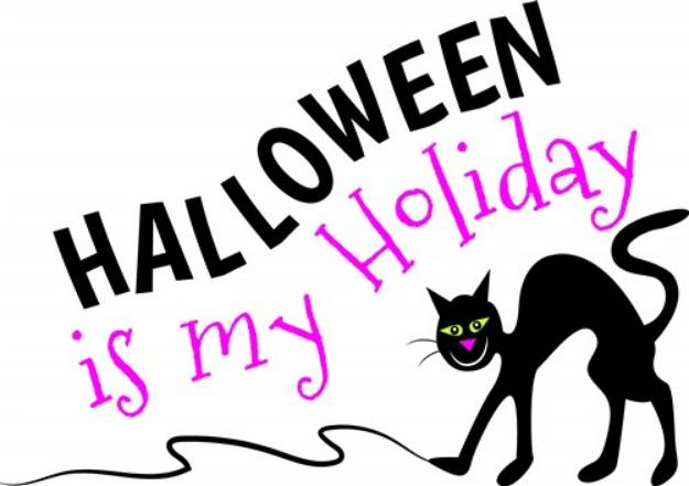 Picture of Halloween Is My Holiday SVG File
