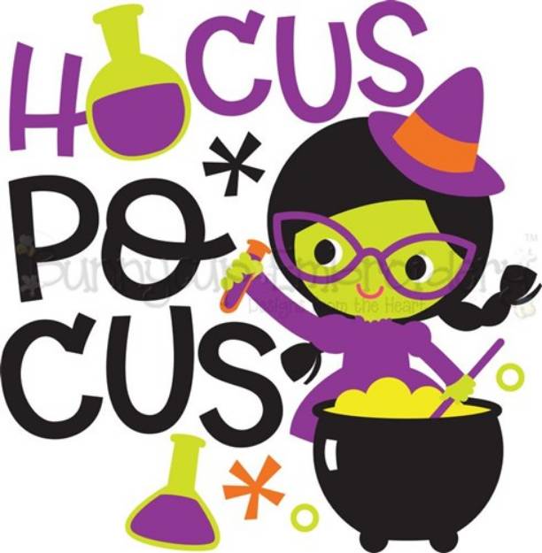 Picture of Hocus Pocus Witch SVG File