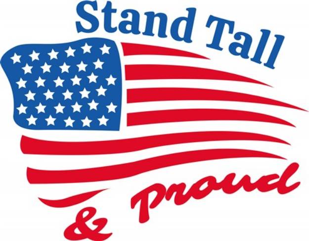 Picture of Stand Tall & Proud SVG File