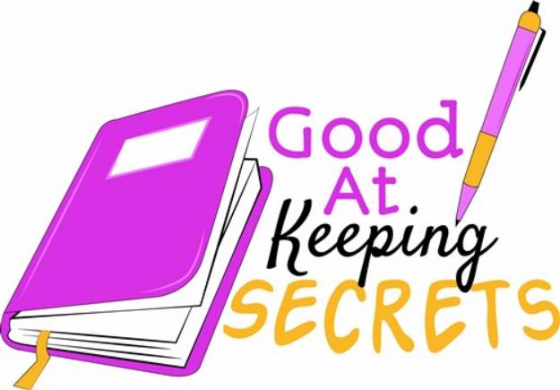 Picture of Good At Keeping Secrets SVG File