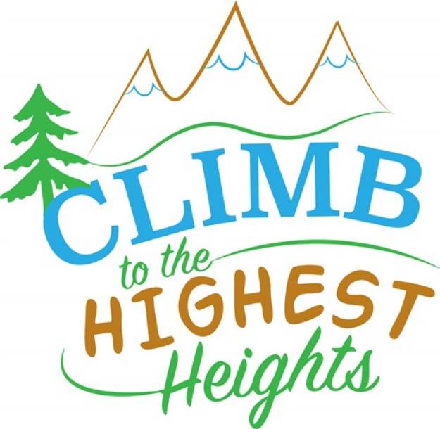 Picture of The Highest Heights SVG File