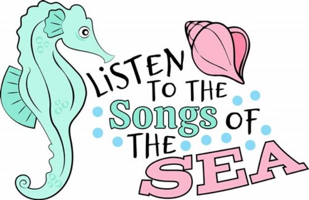 Picture of Songs Of The Sea SVG File