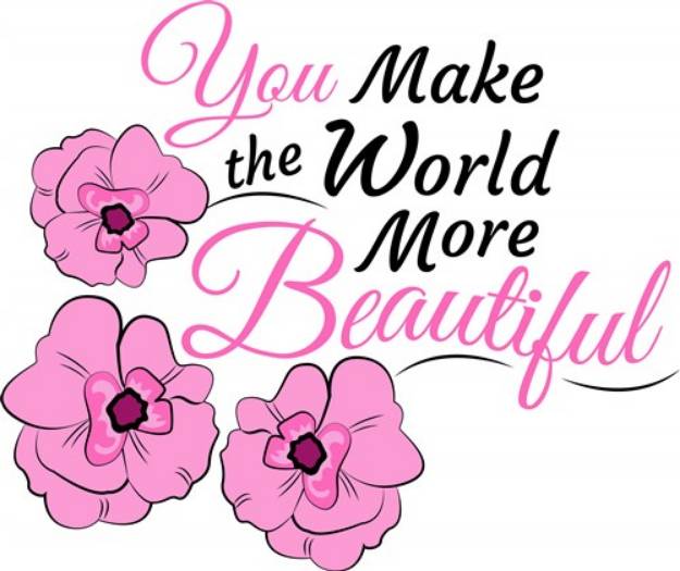 Picture of Make The World Beautiful SVG File
