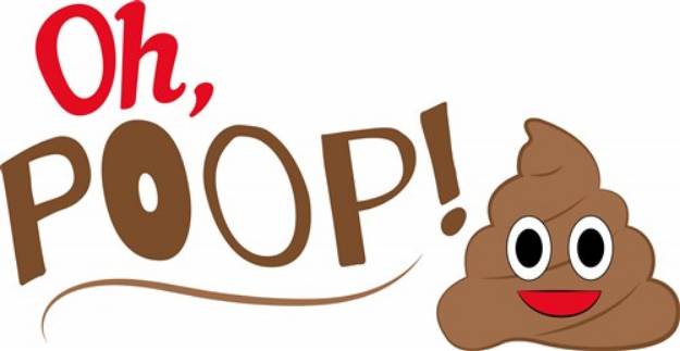 Picture of Oh, Poop! SVG File
