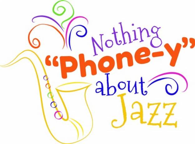 Picture of Nothing Phone-y About Jazz SVG File