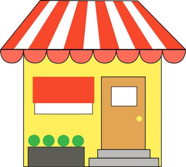 Picture of Small Business Store Front SVG File
