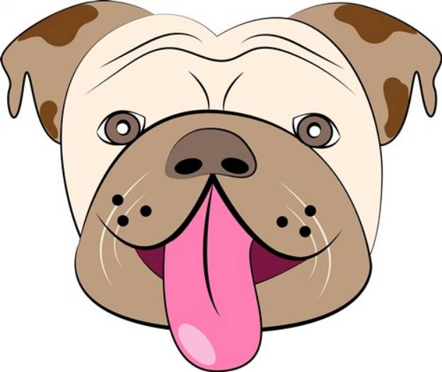 Picture of Dog Head SVG File