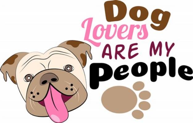 Picture of Dog Lovers SVG File
