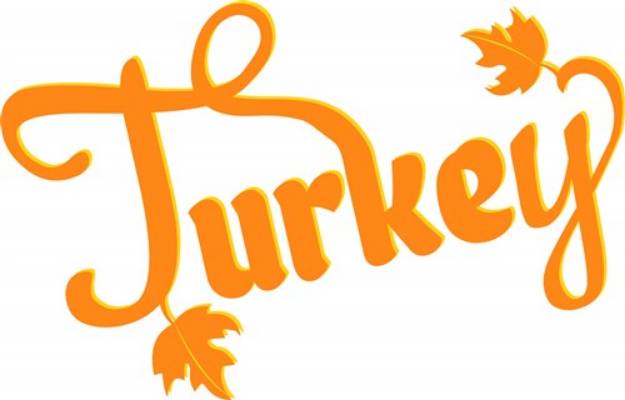 Picture of Fall Turkey SVG File