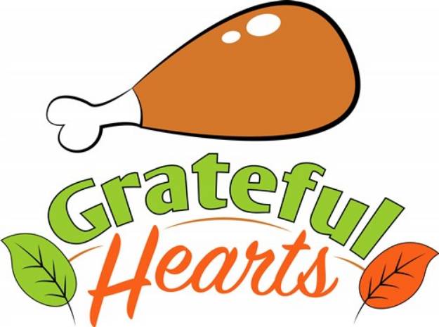 Picture of Grateful Hearts SVG File