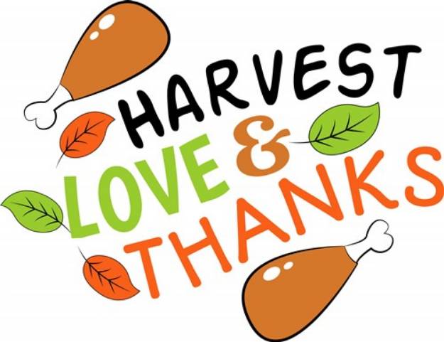 Picture of Harvest Love & Thanks SVG File