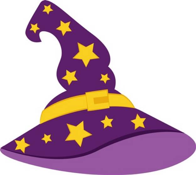 Picture of Witches Hat SVG File