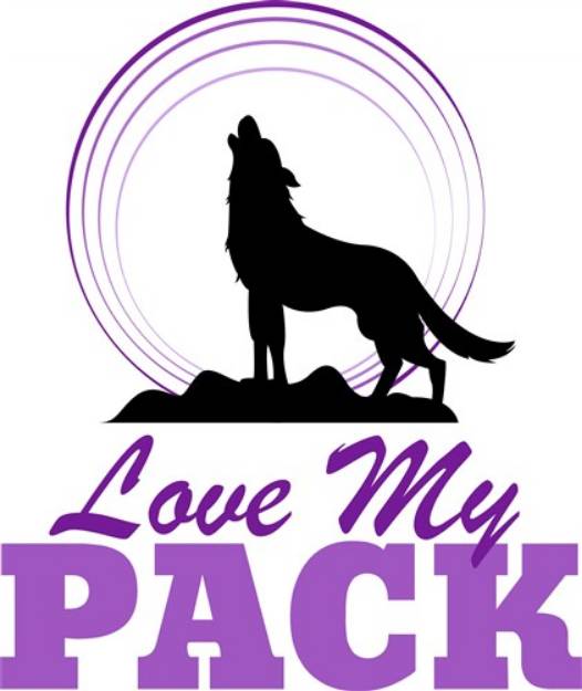 Picture of Love My Pack SVG File