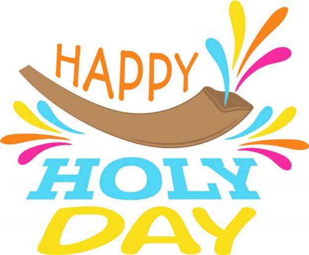 Picture of Happy Holy Day SVG File