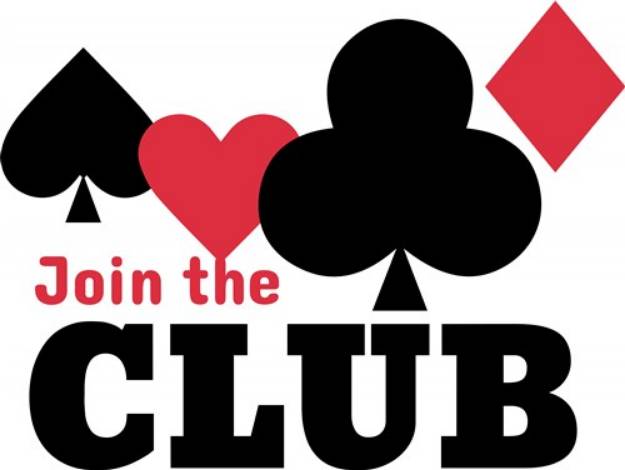 Picture of Join The Club SVG File