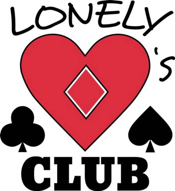 Picture of Lonely Hearts Club SVG File