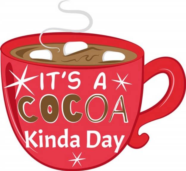 Picture of Cocoa Kinda Day SVG File