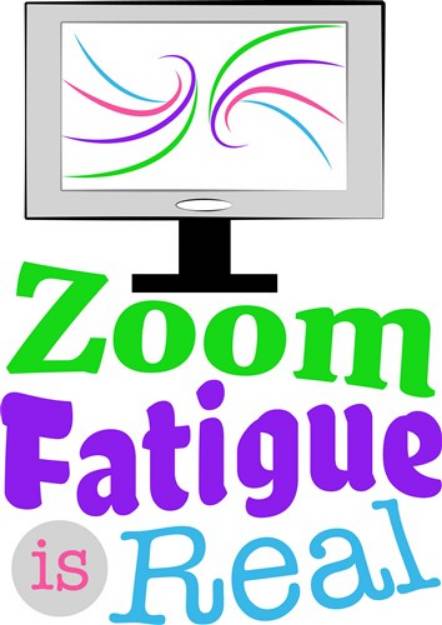 Picture of Zoom Fatigue SVG File
