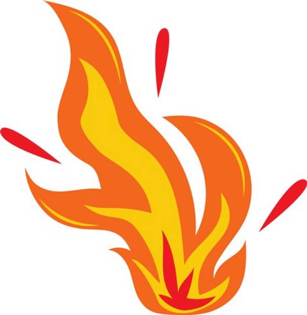 Picture of Flames SVG File