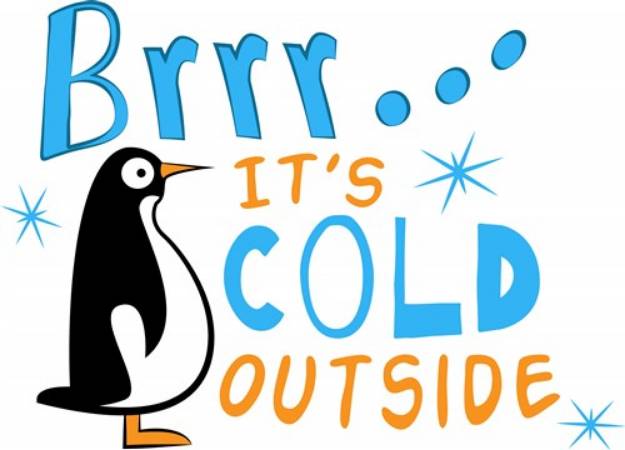 Picture of Cold Outside SVG File