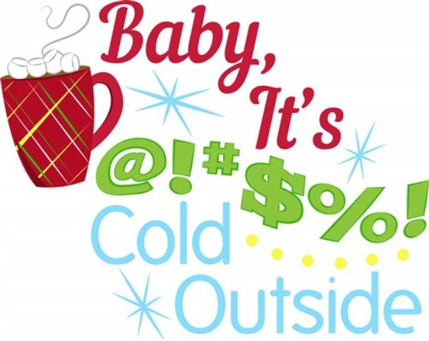 Picture of Its Cold Outside SVG File