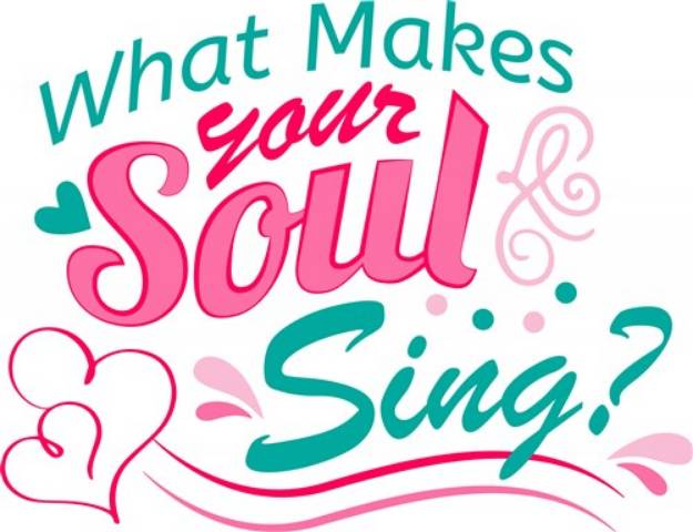 Picture of Your Soul Sing SVG File