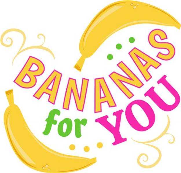 Picture of Banana For You SVG File