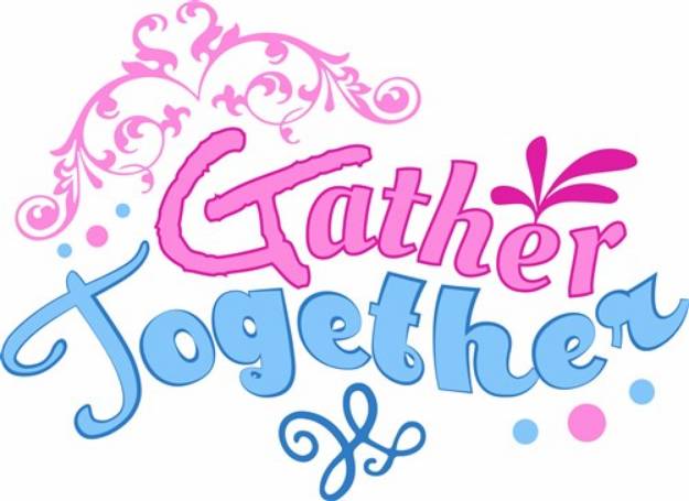 Picture of Gather Together SVG File