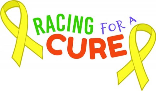 Picture of Racing For A Cure SVG File