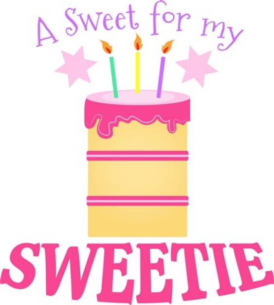 Picture of Sweet For My Sweetie SVG File