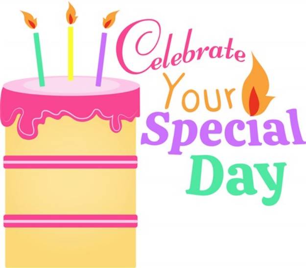 Picture of Celebrate Your Special Day SVG File