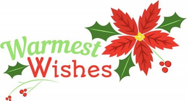 Picture of Warmest Wishes SVG File
