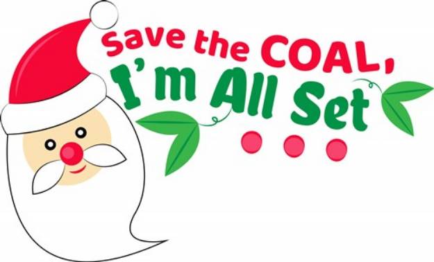 Picture of Save The Coal SVG File