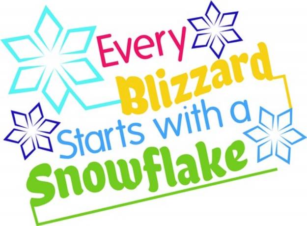 Picture of A Snowflake SVG File
