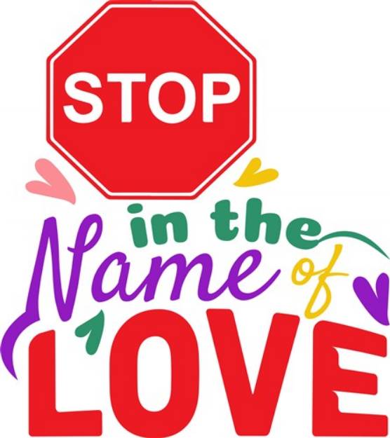 Picture of Name Of Love SVG File