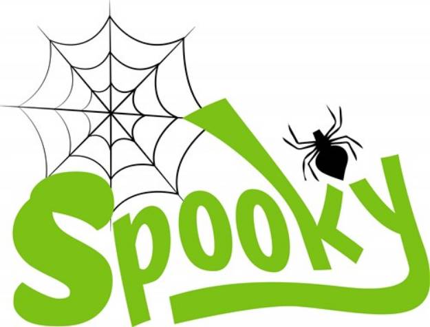 Picture of Spooky Spider SVG File