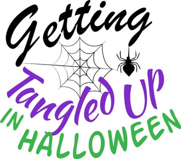 Picture of Tangled Up In Halloween SVG File