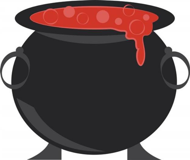 Picture of Witches Cauldron SVG File